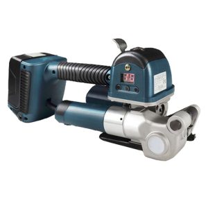 PET ve PP çemberler için TES Plus 16-19mm akülü çember makinesi