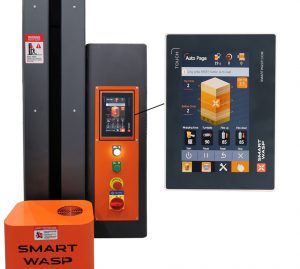 Akıllı Palet Streç Sarma Makinesi SMARTWRAP X2 PRE-STRETCH ekranı