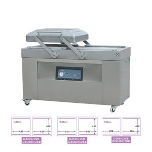 DOZE600 vakum makinesi, yapıştırma çubuklu hazne