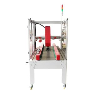RUBBER otomatik koli bantlama makinesi sağdan görünüm