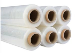 Elde streç film 500 mm / 23 µm: bir kolide altı adet 3 kg'lık rulo